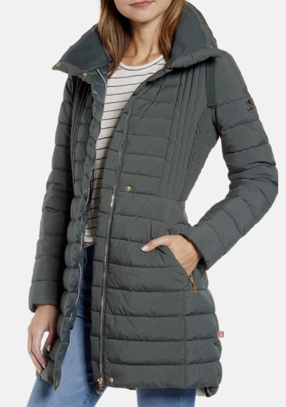 Bernardo Primaloft Walker Down Jacket Deep Moss Size Med 40